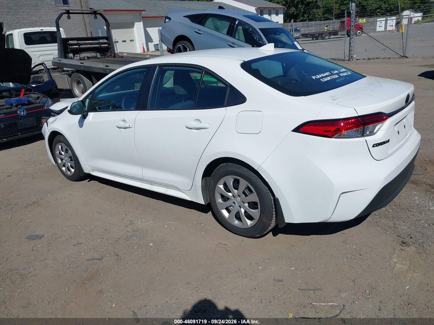 Vin: 5yfb4mde5tp400026, lot: 46591326, toyota corolla le 20263