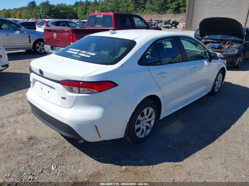 Vin: 5yfb4mde5tp400026, lot: 46591326, toyota corolla le 20264