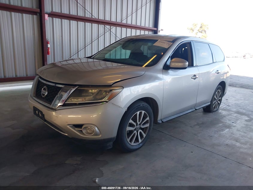 2014 NISSAN PATHFINDER auction photo 2