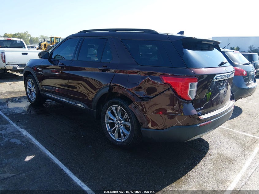 Vin: 1fmsk7dh8lgc42084, lot: 46591339, ford explorer xlt 20203