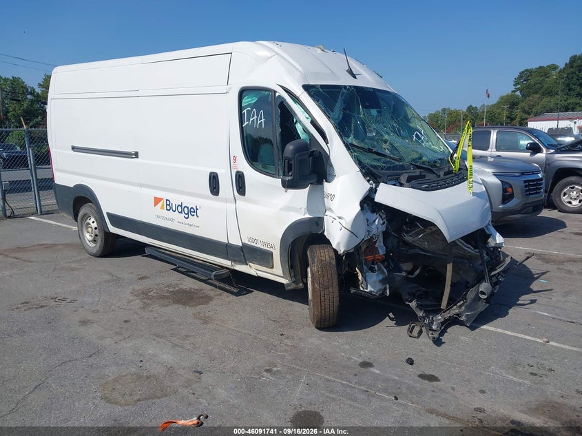 Vin: 3c6lrvdg5pe578272, lot: 46591348, ram promaster 2500 high roof 159 wb 2023 img_1