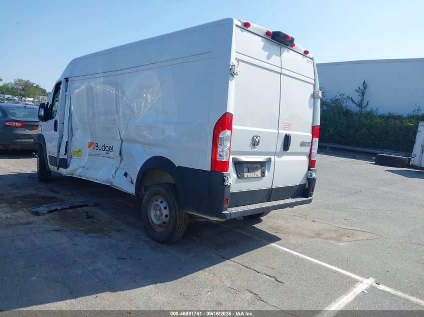 Vin: 3c6lrvdg5pe578272, lot: 46591348, ram promaster 2500 high roof 159 wb 20233