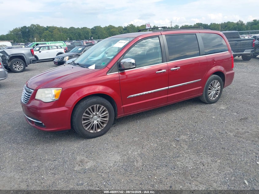 2014 Chrysler Town & Country, Звичайний знос, IAAI, VIN 2C4RC1CG3ER368151 — фото 2