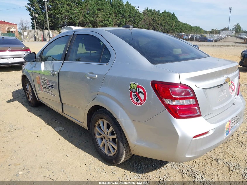 Vin: 1g1jd5sb1k4111259, lot: 46591351, chevrolet sonic lt auto 20193