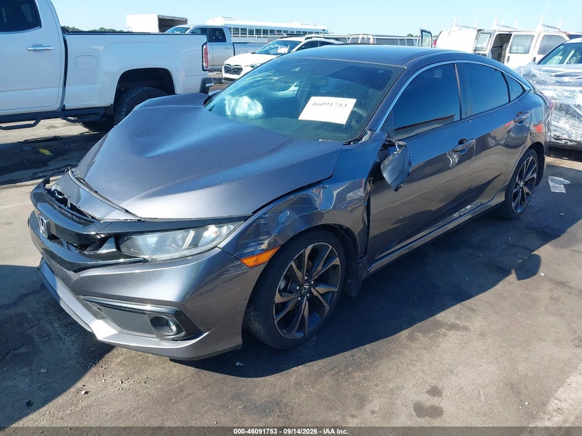 Vin: 2hgfc2f85m8556804, lot: 46591360, honda civic sport 20212