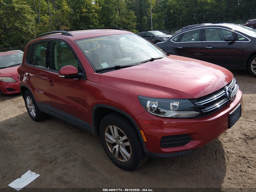2016 VOLKSWAGEN TIGUAN auction photo 1