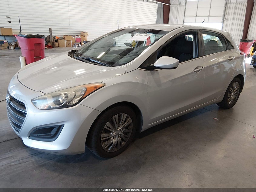 Vin: kmhd35lhxhu377331, lot: 46591404, hyundai elantra gt 20172