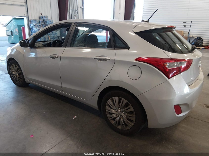 Vin: kmhd35lhxhu377331, lot: 46591404, hyundai elantra gt 20173