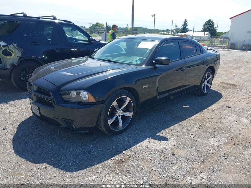 Vin: 2c3cdxhg8eh219503, lot: 46591407, dodge charger sxt 100th anniversary 20142