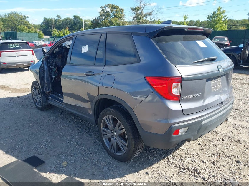 Vin: 5fnyf8h58lb005808, lot: 46591426, honda passport awd ex-l 20203