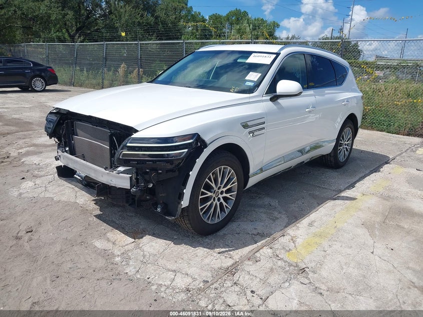 Vin: kmuhbdsb6ru170563, lot: 46591438, genesis gv80 2.5t awd 20242