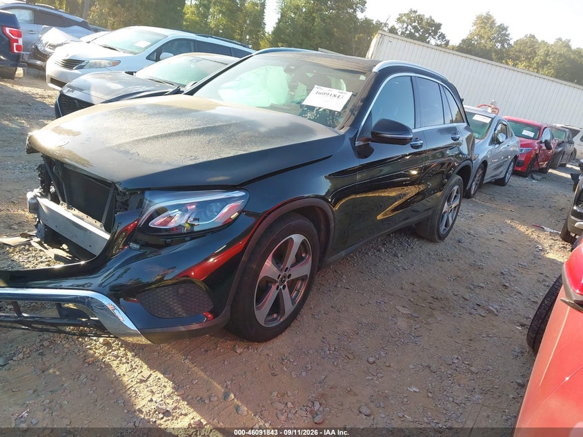 Vin: wdc0g4jb2kf506345, lot: 46591450, mercedes-benz glc 300 20192
