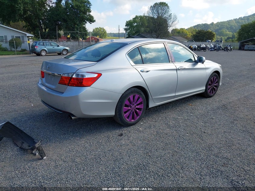 Vin: 1hgcr2f84da253237, lot: 46591455, honda accord ex-l 20134