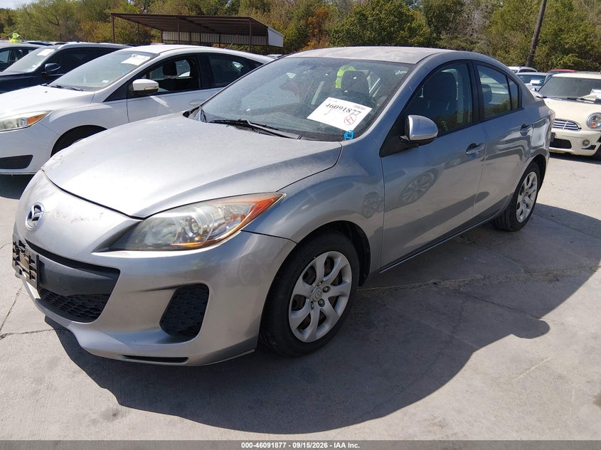 Vin: jm1bl1ug3c1563717, lot: 46591484, mazda mazda3 i sport 20122