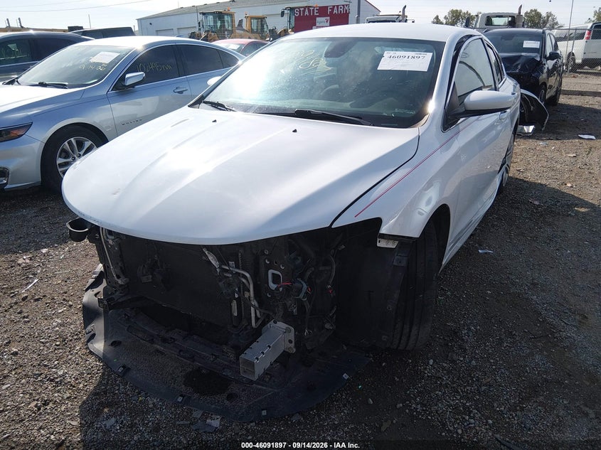 Vin: 1c3cccab5gn135255, lot: 46591504, chrysler 200 limited 20162