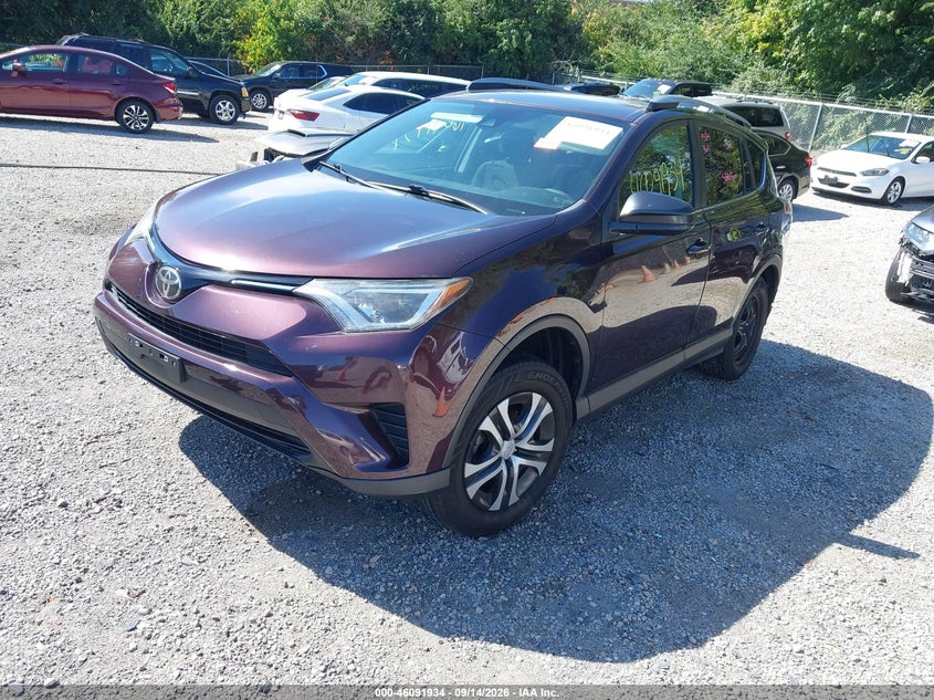 Vin: 2t3zfrev5hw370981, lot: 46591541, toyota rav4 le 20172