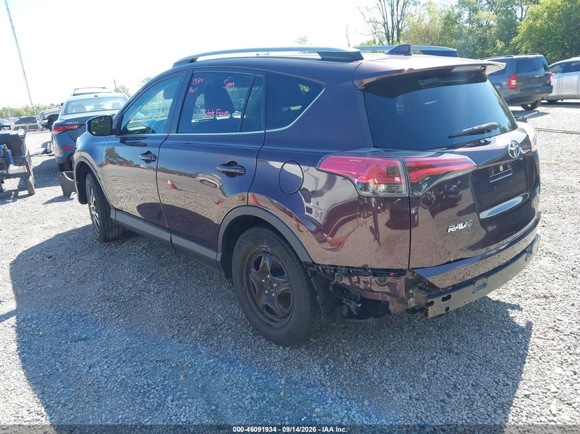 Vin: 2t3zfrev5hw370981, lot: 46591541, toyota rav4 le 20173