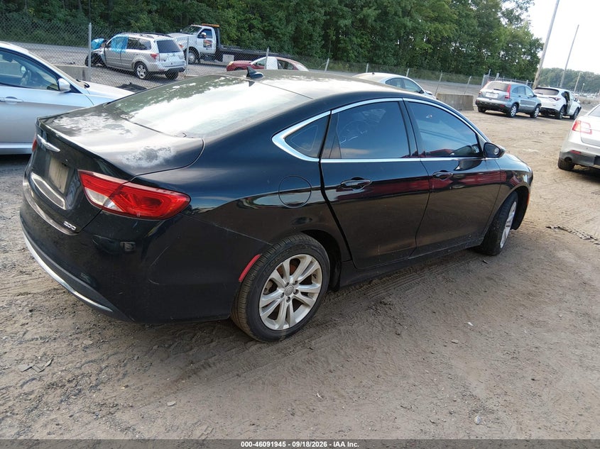 Vin: 1c3cccab0gn113664, lot: 46591552, chrysler 200 limited 20164