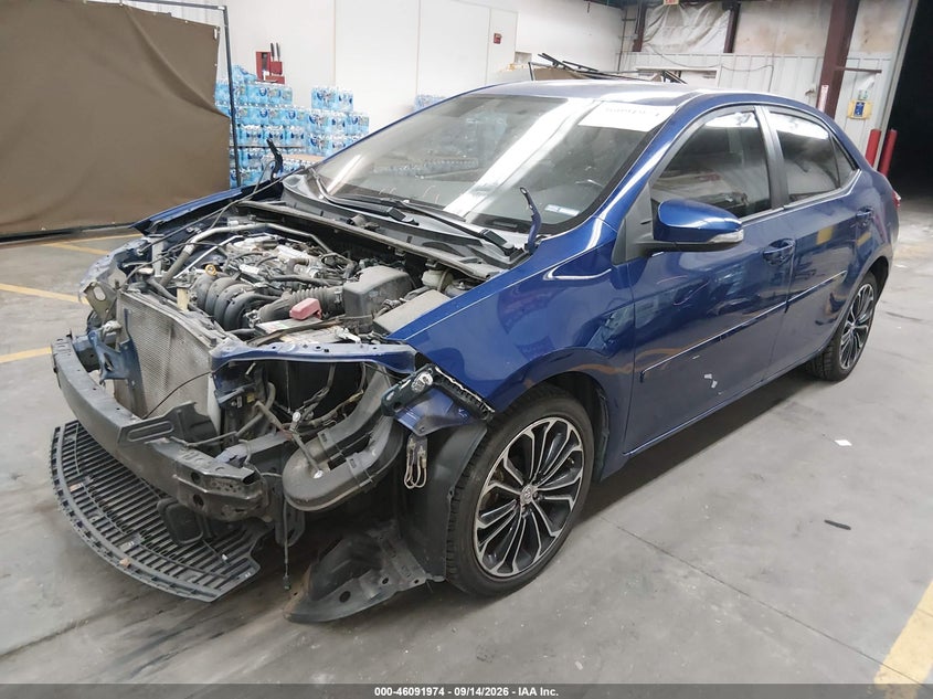 Vin: 5yfburhexfp261541, lot: 46591581, toyota corolla s plus 20152