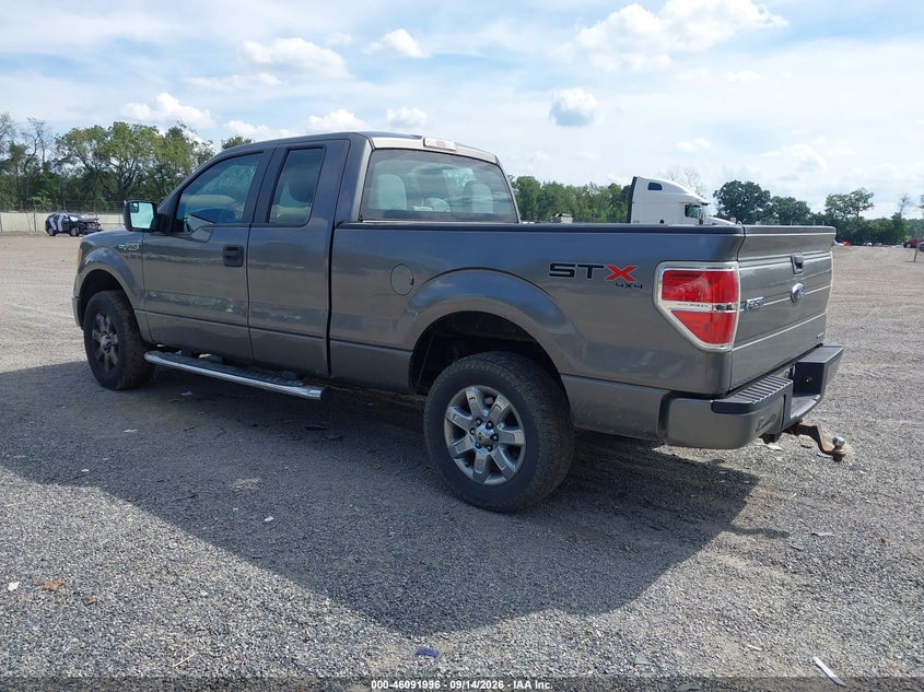 Vin: 1ftex1em6dfd97400, lot: 46591603, ford f-150 stx 20133