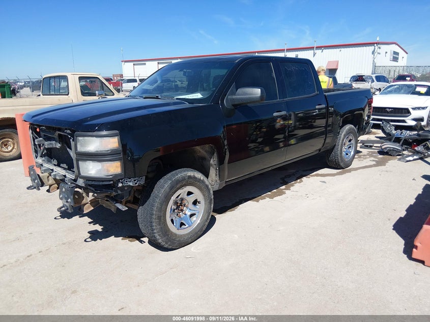 Vin: 3gcukpec5fg255657, lot: 46591605, chevrolet silverado 1500 wt 20152