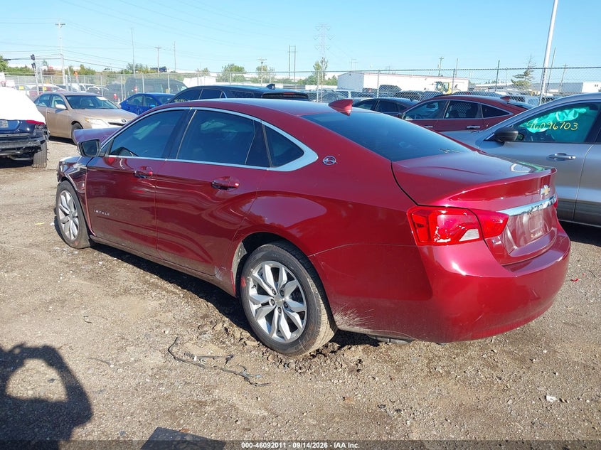 Vin: 2g1115s35g9129916, lot: 46591618, chevrolet impala 2lt 20163