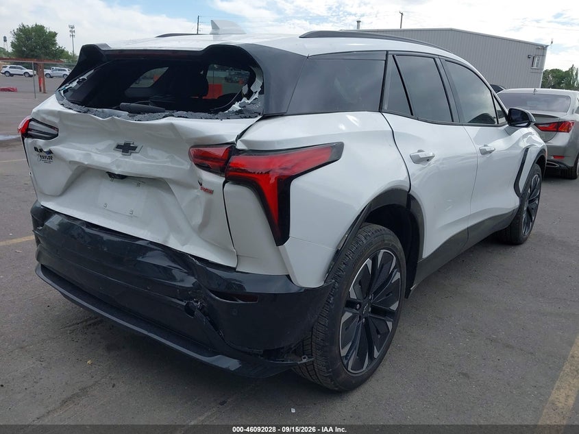 Vin: 3gnkdcrj4rs151785, lot: 46591635, chevrolet blazer ev eawd rs 20244
