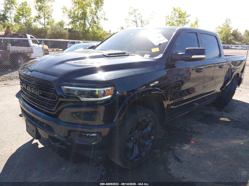 Vin: 1c6srfht6mn672516, lot: 46591639, ram 1500 limited  4x4 5'7 box 20212