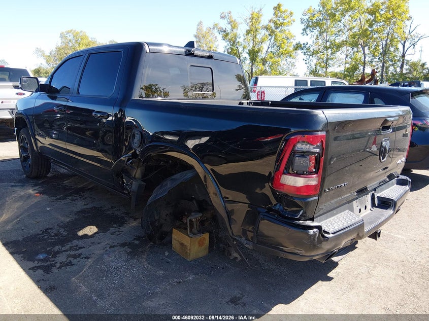 Vin: 1c6srfht6mn672516, lot: 46591639, ram 1500 limited  4x4 5'7 box 20213
