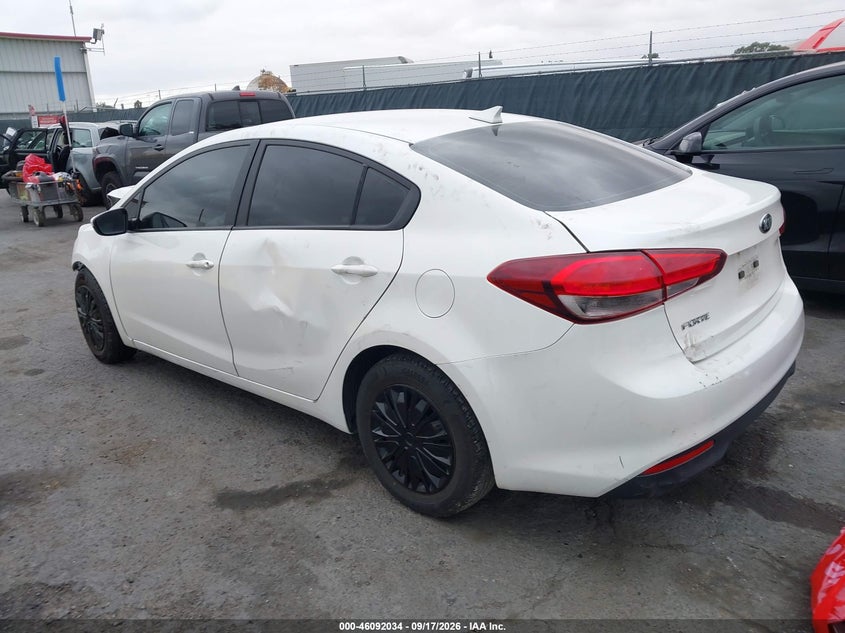 Vin: 3kpfl4a75je235670, lot: 46591641, kia forte lx 20183