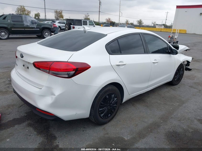Vin: 3kpfl4a75je235670, lot: 46591641, kia forte lx 20184