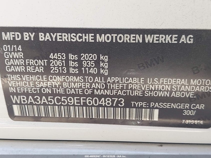 2014 BMW 328I · Фото 9