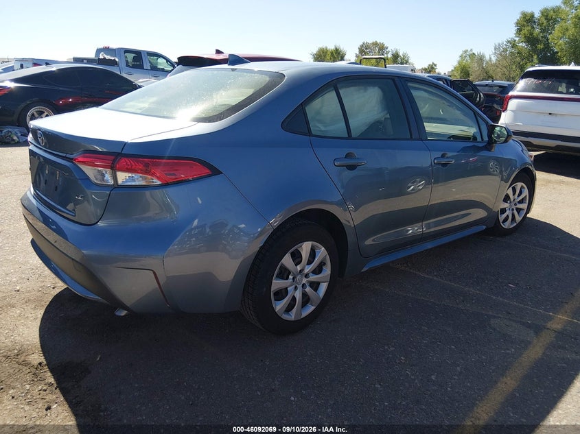 Vin: jtdeprae9lj026191, lot: 46591676, toyota corolla le 20204