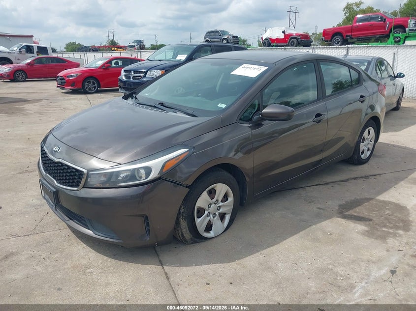Vin: 3kpfk4a77he039811, lot: 46591679, kia forte lx 20172