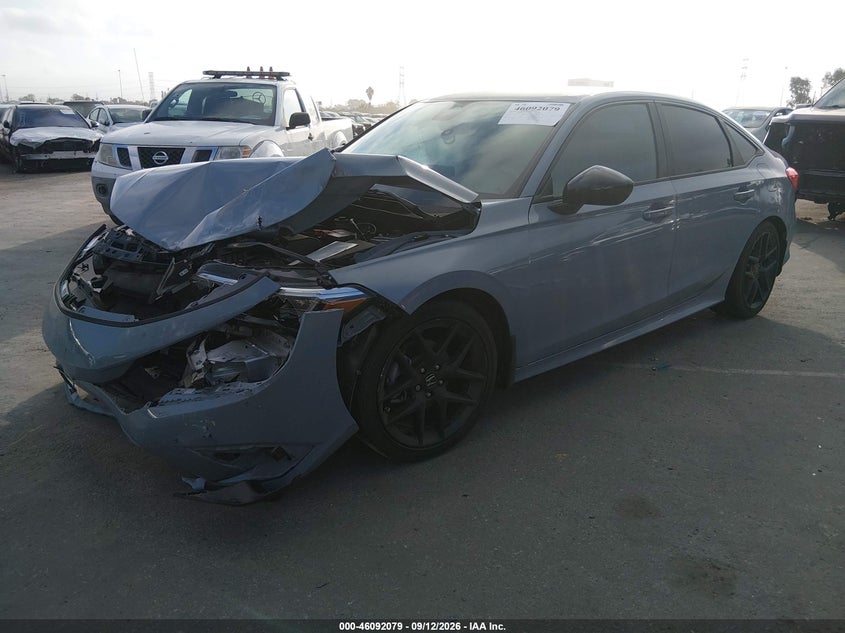 Vin: 2hgfe2f50rh573310, lot: 46591686, honda civic sport 20242