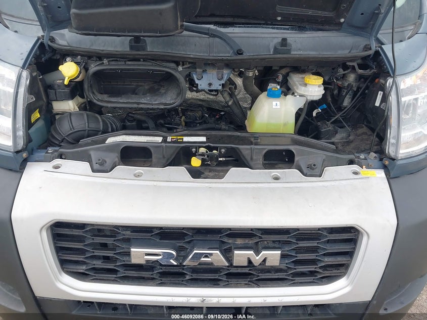 RAM PROMASTER 3500 2019 VIN 3C6URVJG0KE553605