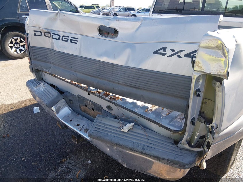 DODGE RAM 1500 1999 VIN 1B7HF13Z5XJ617187