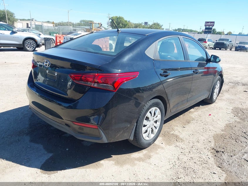 Vin: 3kpc24a63le121960, lot: 46591707, hyundai accent se 20204