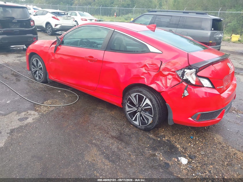 Vin: 2hgfc3b30hh361022, lot: 46591712, honda civic ex-t 20173