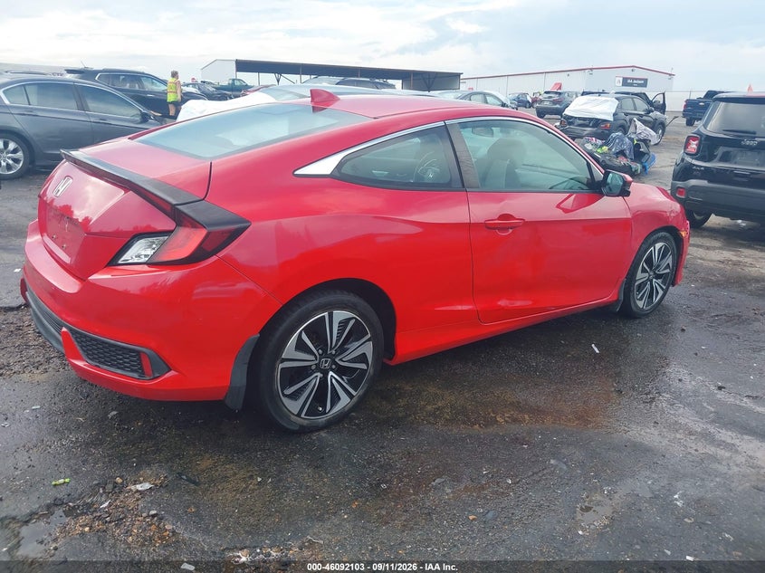 Vin: 2hgfc3b30hh361022, lot: 46591712, honda civic ex-t 20174