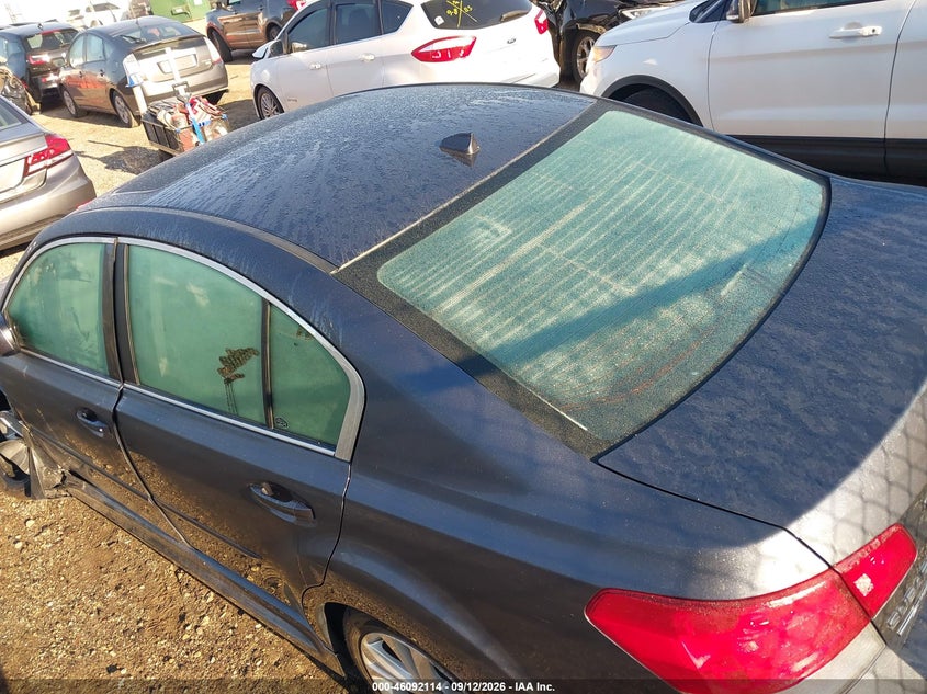 Vin: 3s3bmcm6xe3027418, lot: 46591721, subaru legacy 2.5 20143