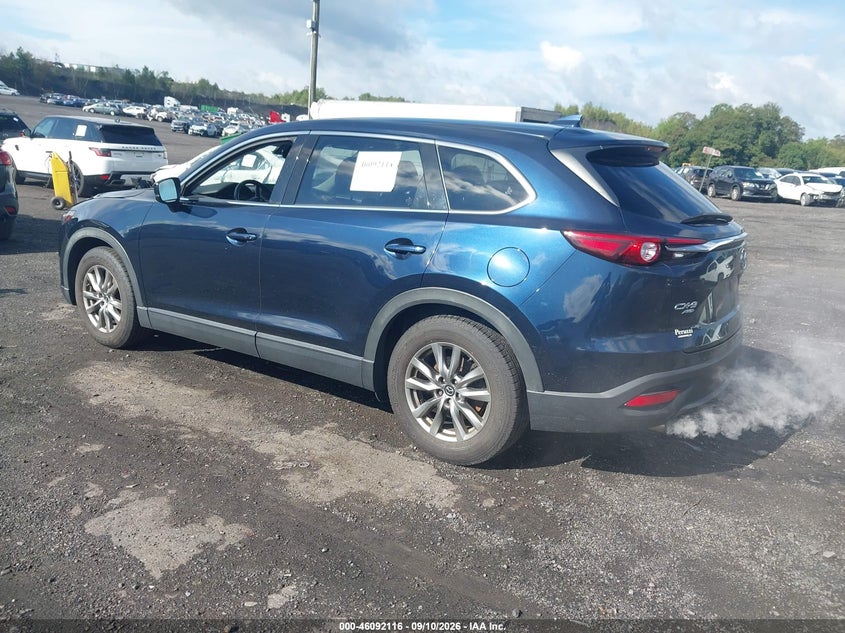 Vin: jm3tcbcy1k0332847, lot: 46591723, mazda cx-9 touring 20193