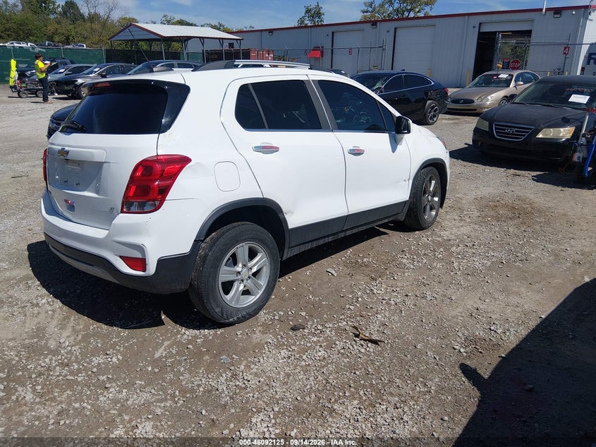Vin: kl7cjlsb6lb016655, lot: 46591732, chevrolet trax fwd lt 20204