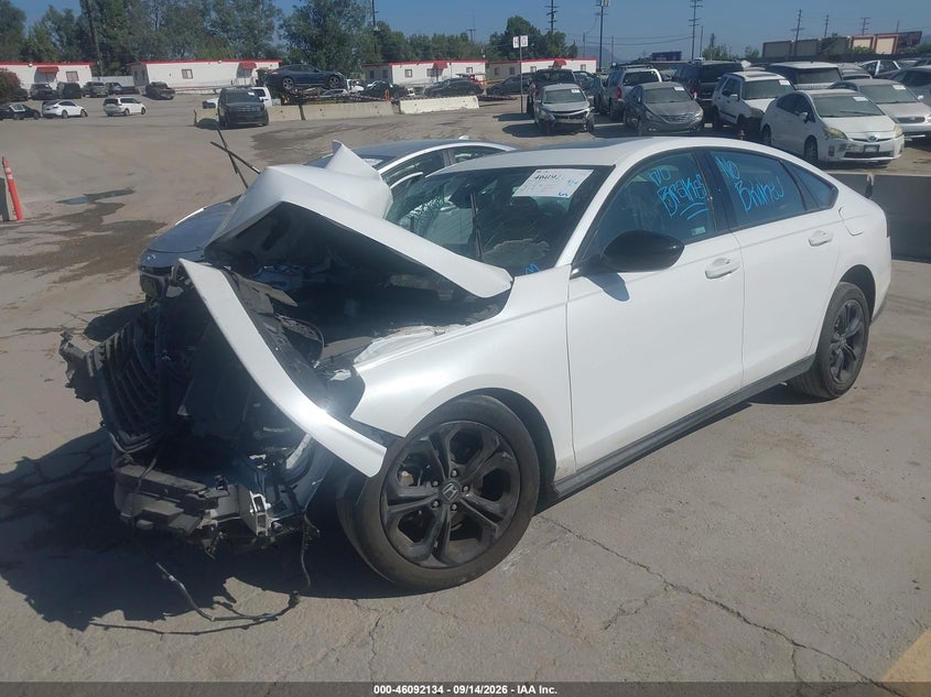 2025 Honda Accord Se, Front End, IAAI, VIN 1HGCY1F42SA051021 — photo 2