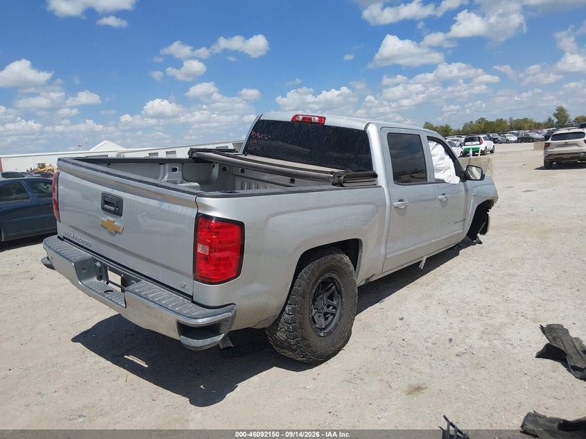 Vin: 3gcpcrec9gg268452, lot: 46591757, chevrolet silverado 1500 1lt 20164