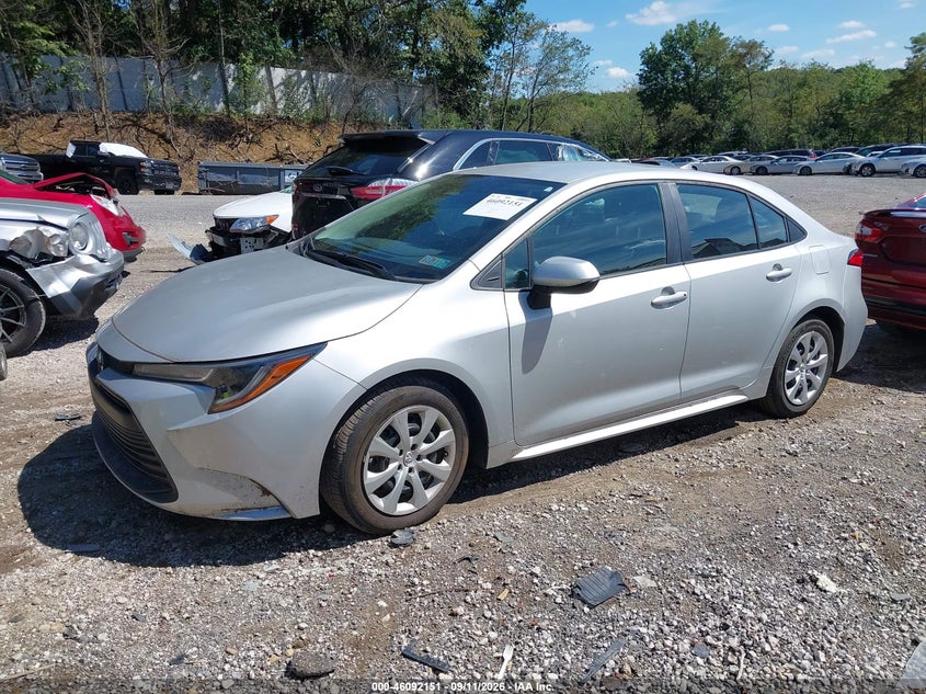 Vin: 5yfb4mde8rp141654, lot: 46591758, toyota corolla le 20242