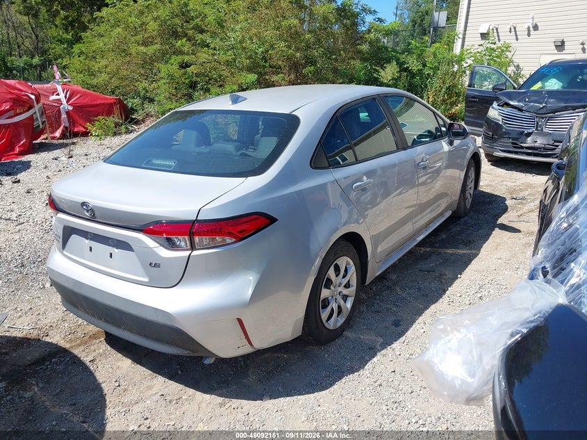 Vin: 5yfb4mde8rp141654, lot: 46591758, toyota corolla le 20244