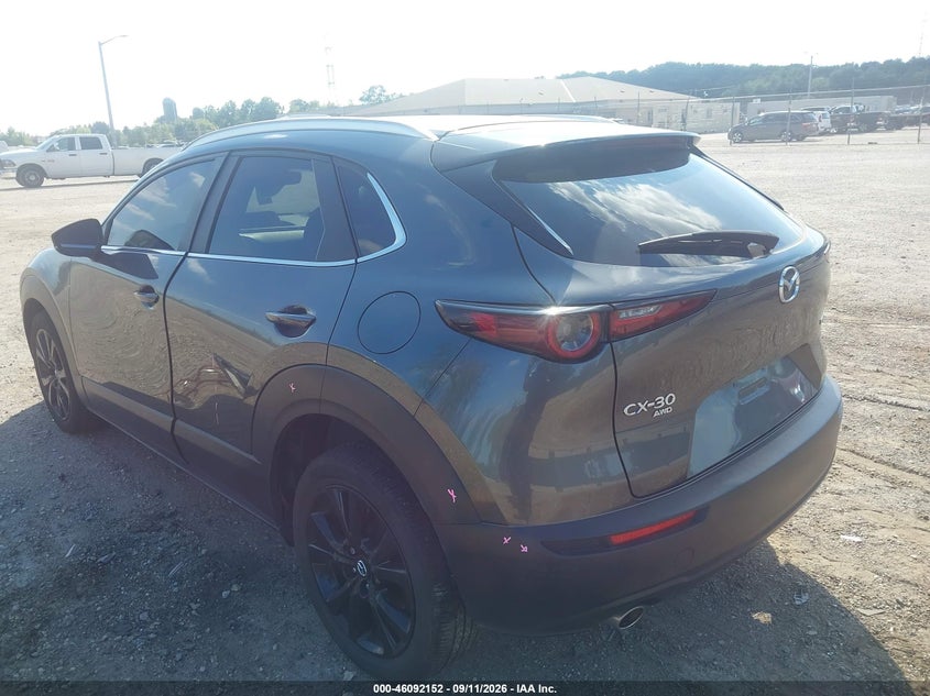 Vin: 3mvdmbbmxsm822966, lot: 46591759, mazda cx-30 2.5 s select sport 20253