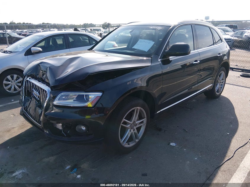 Vin: wa1l2afp6ga115489, lot: 46591788, audi q5 2.0t premium 20162