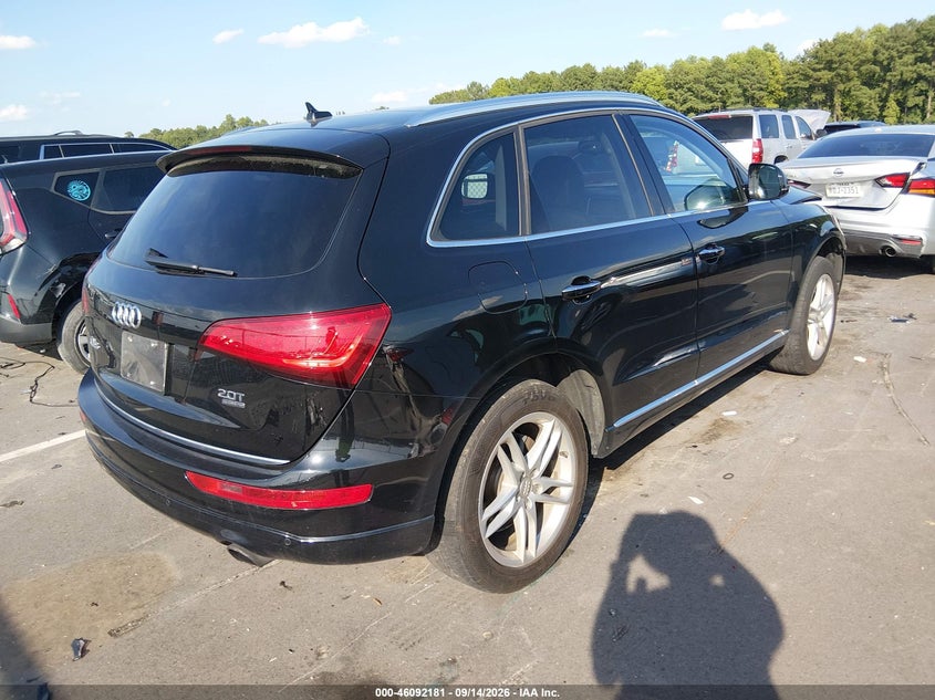 Vin: wa1l2afp6ga115489, lot: 46591788, audi q5 2.0t premium 20164